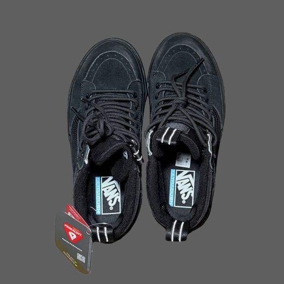 Vans Sk8-Hi MTE Waterproof Insulated Black Suede Men’s 7 All Weather - Picture 3 of 6